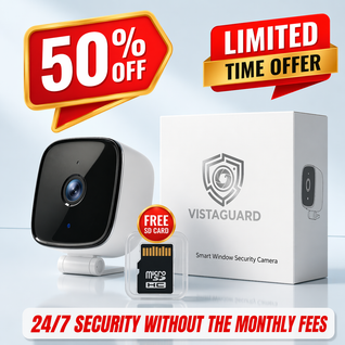VistaGuard™ Smart 2K Window Camera